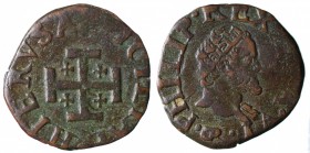 Regno di Napoli. Filippo II (1554-1598). Cavallo AE gr. 1,14 BB