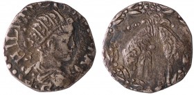 Regno di Napoli. Filippo III (1598-1621) Mezzo Carlino. gr.1,01 qBB