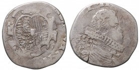 Regno di Napoli. Filippo IV (1621-1665) Tarì AG gr. 4,34 *tracce di ribattitura, tosato