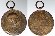Austria. Francesco Giuseppe I. Medaglia 50 anni di regno. 1848-1898. AE gr. 19,7 mm 34