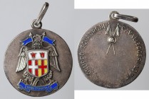 Medaglia reggimentale Gruppo Squadroni Cavalleggeri Lodi. AG gr. 6,04 mm 24