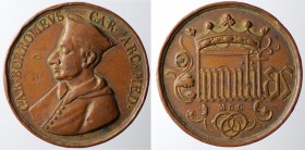 Milano. Medaglia San Carlo Borromeo. AE gr. 18,6 mm 32