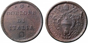 Clemente XI 1700-1721. Doblone di Italia gr. 12,40