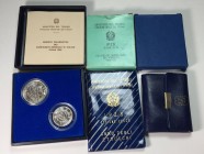 Repubblica Italiana. Lotto 6 monete in argento.