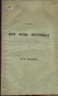 A.A.V.V. - Over Het Oude Muntregt der Stad Utrecht. Utrecht, 1837. Pp. 41, tavv. 1. Ril. ed. buono stato molto raro.