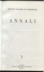 ANNALI dell’ISTITUTO ITALIANO DI NUMISMATICA - N 1. Roma, 1954. Pp. 242, tavv. 9. Ril. tutta pelle. Copia fotostatica. Buono stato.