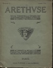 ARETHUSE. – Fasc. 5 Octobre, 1924. Sommaire; Flot M. – Relief inedits d’un vase d’argile. D.L.S. – Bibliographie des travaux d’E. Babelon. – Mazerolle...