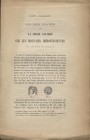 BLANCARD L. - Les Rois Francs et la croix salique sur les monnaies merovingiennes du Cabinet de France. Marseille, 1896. pp.7, e 29 illustrazioni. bro...