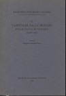 BONFIGLIO D. G. - Il capitolar dalle broche della zecca di Venezia 1358-1556. Padova, 1984. pp. xix, 498. tavv. 2. ril. editoriale, ottimo stato, impo...