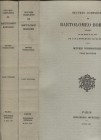 BORGHESI B. - Oeuvres completes de Bartolomeo Borghesi. Bologna, 1979. 2 volumi completo. pp. viii – 516 , 560, tavv. 2. Ril. ed. ottimo stato. ottimi...