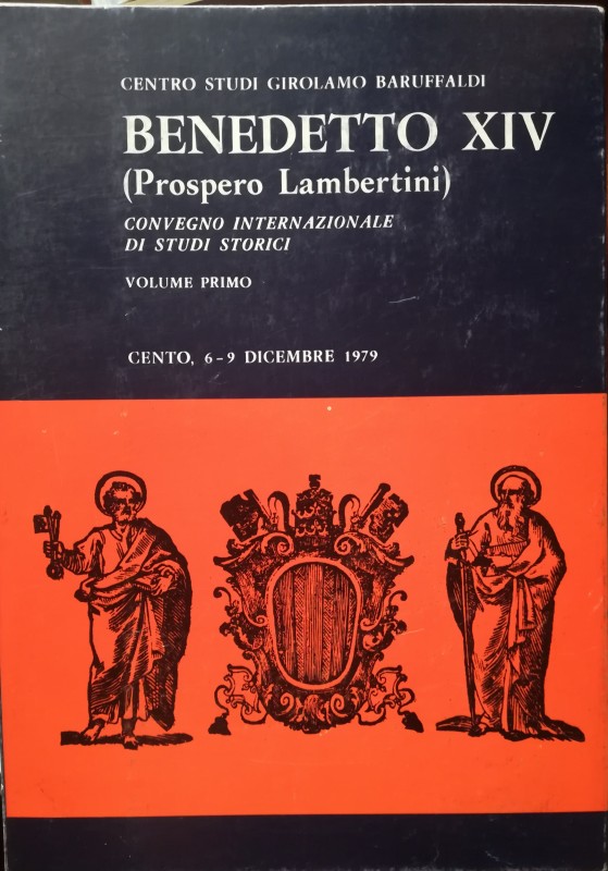 CECCHELLI M. - Benedetto XIV (Prospero Lambertini) : convegno internazionale di ...