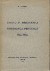 CIFERRI R. - Saggio di bibliografia numismatica medioevale italiana. Pavia, 1963. Pp. 498. Ril. ed buono stato.