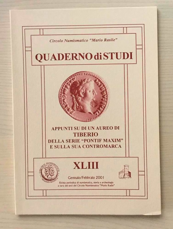 Circolo Numismatico “Mario Rasile” Quaderno di studi XLIII, Formia, Gennaio-Febb...