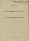 ULRICH BANSA O. - Note sul semisse e le frazioni auree votive. Lugano, 1972. Pp. 145 – 165, ill. nel testo. Ril ed. buono stato.