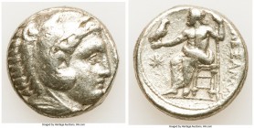 MACEDONIAN KINGDOM. Alexander III the Great (336-323 BC). AR tetradrachm (25mm, 16.67 gm, 8h). Fine. Lifetime issue of Amphipolis, ca. 336-323 BC. Hea...