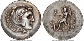 AEOLIS. Temnus. Ca. 200-170 BC. AR tetradrachm (35mm, 11h). NGC Choice VF, brushed. Late posthumous issue in the name and types of Alexander III the G...