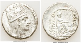 ARMENIAN KINGDOM. Tigranes II the Great (95-56 BC). AR tetradrachm (26mm, 15.31 gm, 12h). About XF, brushed, porosity. Tigranocerta, ca. 80-68 BC. Dia...