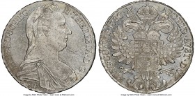 Burgau. Maria Theresa Taler 1780-Dated (1815-1828)-SF UNC Details (Cleaned) NGC, Milan mint, Dav-1151A, Hafner-36a. 

HID09801242017

© 2020 Herit...