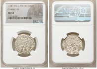 Charles VI Gros ND (1380-1422) AU58 NGC, 26mm. 

HID09801242017

© 2020 Heritage Auctions | All Rights Reserved