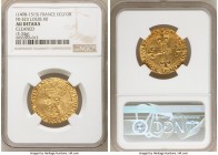 Louis XII gold Ecu d'Or au Soleil ND (1498-1515) AU Details (Cleaned) NGC, Bordeaux mint, Fr-323, Dup-647. 3.34gm. 

HID09801242017

© 2020 Herita...
