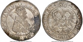 Donauwörth. Free City Taler 1544 XF Details (Corrosion) NGC, KM-MB3, Dav-9170. With portrait, name and titles of Karl V. 

HID09801242017

© 2020 ...