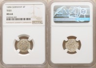 Trier. Johann Hugo 4 Pfennig 1684 MS64 NGC, KM154. 

HID09801242017

© 2020 Heritage Auctions | All Rights Reserved