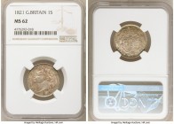 George IV Shilling 1821 MS62 NGC, KM679. S-3810. Colorfully toned with rose-gray, gold, teal and seafoam shades. 

HID09801242017

© 2020 Heritage...