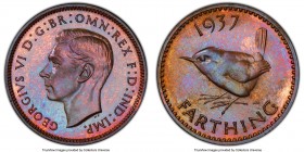 George VI Proof Farthing 1937 PR66 Brown PCGS, KM843, S-4116. 

HID09801242017

© 2020 Heritage Auctions | All Rights Reserved