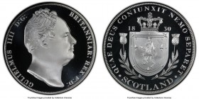 William IV silver Proof INA Retro Fantasy "Scotland" Crown 1830-Dated PR69 Deep Cameo PCGS, KM-Unl. 

HID09801242017

© 2020 Heritage Auctions | A...