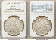 Charles IV 8 Reales 1796 Mo-FM AU58 NGC, Mexico City mint, KM109. Sparkling luster with light beige toning. 

HID09801242017

© 2020 Heritage Auct...