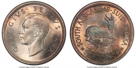 George VI Prooflike 5 Shillings 1948 PL67 PCGS, KM40.1. Peach and blue toned. 

HID09801242017

© 2020 Heritage Auctions | All Rights Reserved
