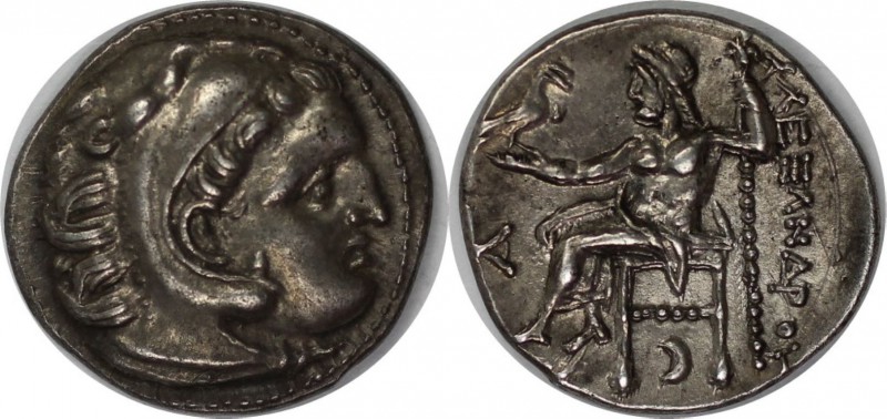 Griechische Munzen, MACEDONIA. Alexander III. von Makedonien. Drachme 336-323 v....