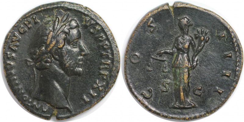 Romische Munzen, MUNZEN DER ROMISCHEN KAISERZEIT. Antoninus Pius 138-161 n. Chr....