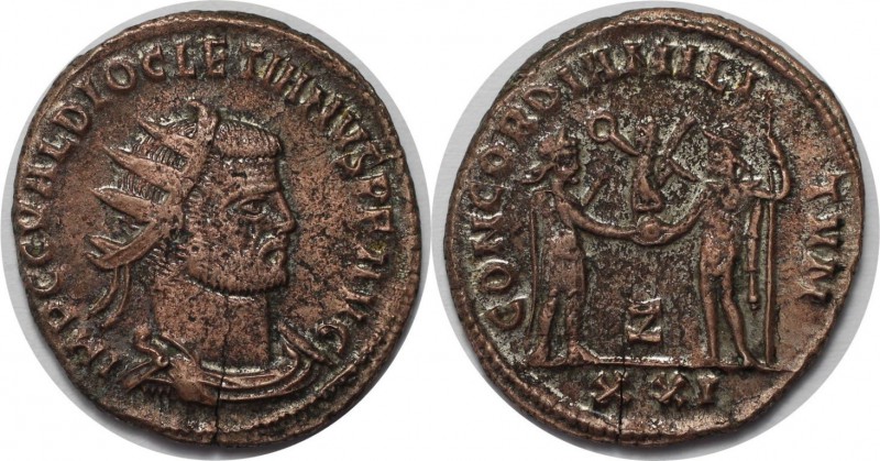 Romische Munzen, MUNZEN DER ROMISCHEN KAISERZEIT. Diocletianus 284 - 305 n. Chr....