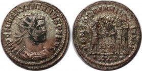 Romische Munzen, MUNZEN DER ROMISCHEN KAISERZEIT. Diocletianus 284 - 305 n. Chr., Antoninianus 292 n. Chr, Heraclea. Vs: IMP C C VAL DIOCLETIANVS P F ...