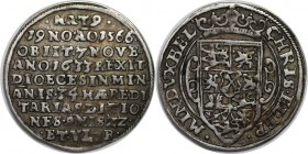 Altdeutsche Munzen und Medaillen, BRAUNSCHWEIG-LUNEBURG-CELLE. Christian von Minden (1611-1633). 1/8 Taler 1633, Silber. 3.55g. KM 104. Selten. Sehr s...