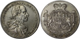 (141) Altdeutsche Munzen und Medaillen, HOHENLOHE - KIRCHBERG, GRAFSCHAFT, SEIT 1764 FURSTENTUM. Christian Friedrich Karl (1767-1806). 1/2 Konv.-Taler...