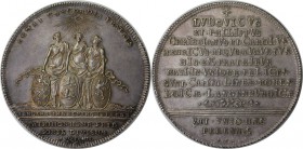 (117) Altdeutsche Munzen und Medaillen, HOHENLOHE - LANGENBURG. GRAFSCHAFT, SEIT 1764 FURSTENTUM. Ludwig (1715-1765). Taler 1751 PPW CGL, Nurnberg Auf...