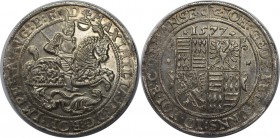 (139) Altdeutsche Munzen und Medaillen, MANSFELD - EISLEBEN, GRAFSCHAFT. Johann Georg I., Peter Ernst I. und Johann Hoyer III (1573-1579). Reichstaler...