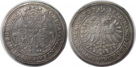 Altdeutsche Munzen und Medaillen, NURNBERG. Ferdinand II. Taler 1623, Silber. Vorzuglich