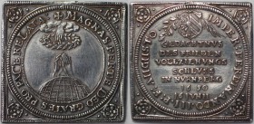 Altdeutsche Munzen und Medaillen, NURNBERG. Klippe 1650, Silber. Vorzuglich