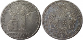 Altdeutsche Munzen und Medaillen, NURNBERG. Taler 1765 (Loos). S.S.GNR. Titel Franz I. Silber. Schon 62. Sehr schon-vorzuglich