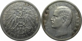 Deutsche Munzen und Medaillen ab 1871, REICHSSILBERMUNZEN, Bayern, Otto (1886-1913). 5 Mark 1903 D, Silber. Jaeger 46. Sehr schon, Kratzer. Flecken.