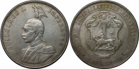 Deutsche Munzen und Medaillen ab 1894. DEUTSCHE KOLONIEN. Deutsche Ostafrika. 1 Rupee 1894. J.N713. D.30,5 mm , 11,57 gr. Vorzuglich. Kratzer. Flecken...