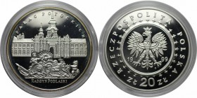 Europaische Munzen und Medaillen, Polen / Poland. Potocki-Palast. 20 Zloty 1999, Silber. 0.84OZ. KM Y#373. Polierte Platte