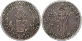 Europaische Munzen und Medaillen, Schweden / Sweden. Stockholm Mint. Gustav II Adolf (Gustavus Adolphus the Great) (1611-32). Riksdaler 1615, Silber. ...