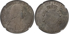Europaische Munzen und Medaillen, Schweden / Sweden. Gustav IV Adolf (1792-1809). Riksdaler 1805 OL, Silber. Dav. 346. KM 561 . NGC MS-61