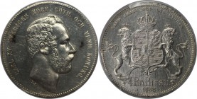 Europaische Munzen und Medaillen, Schweden / Sweden. Carl XV. (1859-1872). Riksdaler 1868 ST, Silber. KM #711. HG-21. PCGS AU Details