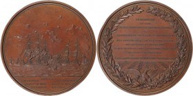Weltmunzen und Medaillen , Vereinigte Staaten / USA / United States. Medal 1854. 497g. 102mm. Stempelglanz