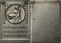 Medaillen und Jetons, Hundesport / Dog sports. "Osterreichisher Verein fur Deutshce Schaferhunde" Leo Mauler. Wien VII. Medaille ND, Silber. 39 x 56 m...